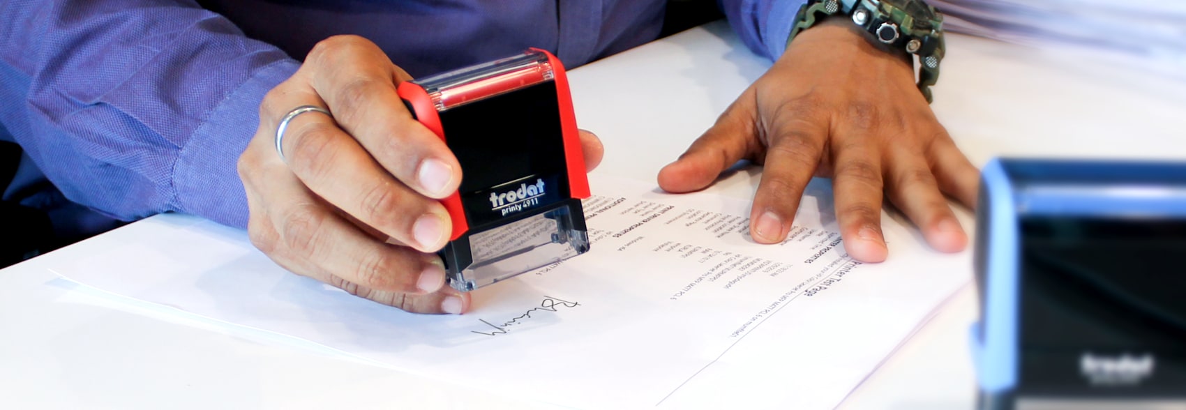 Custom Signature Seal Stamps Online Authorised Signatory Stamp Signature Rubber Stamp Maker